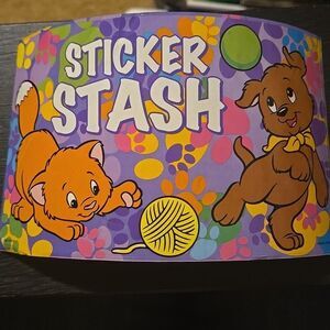 Mello Smello sticker stash pink brown collectible vintage 1 sticker as is wrinkl